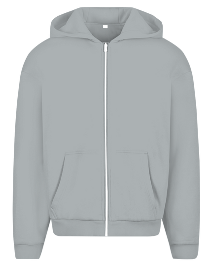 Auferstanden - Unisex Zipper Hoodie Oversize