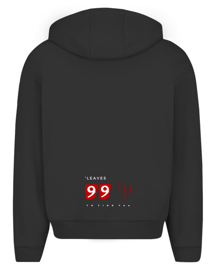 Leaves 99 - Unisex Zipper Hoodie Oversize