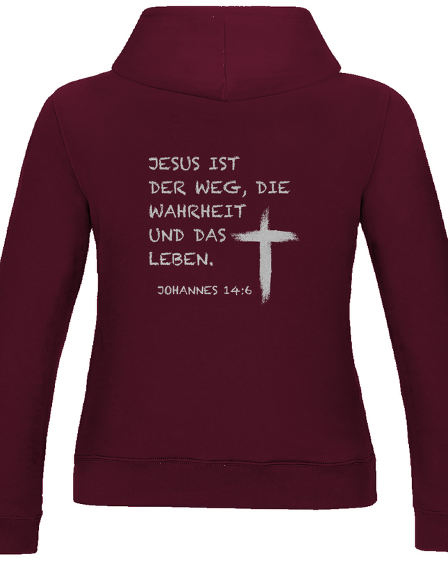 Jesus ist der Weg - Damen Hoodie