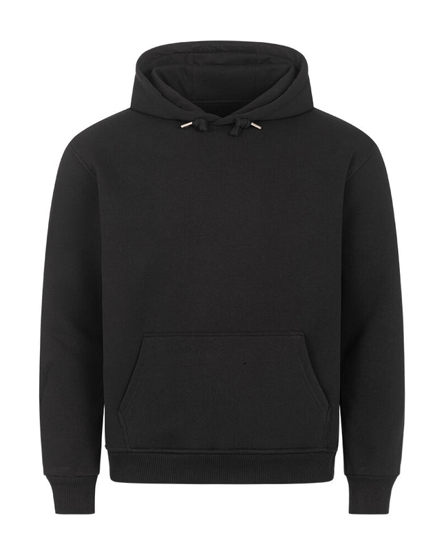 Sudadera con capucha premium "Hecho para adorar" (estampado al dorso)