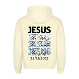 Jesus + Wunschdatum - Premium Hoodie