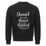 Wunschname + Blessed - Classic Sweatshirt