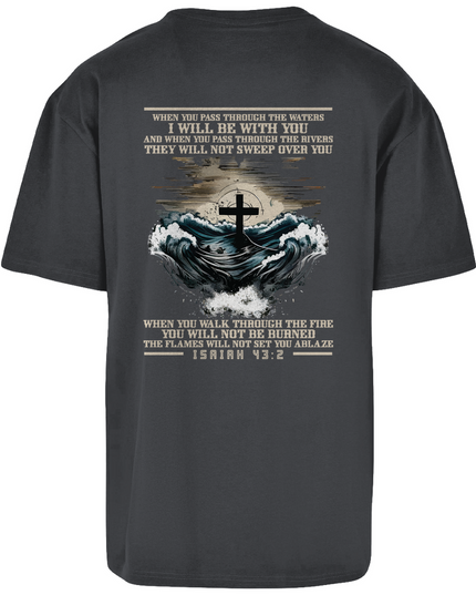 Estar contigo - camisa unisex de gran tamaño