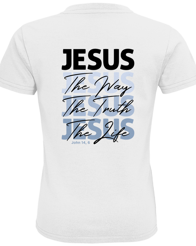 Jesus Way Truth Life - Kinder Shirt Bio