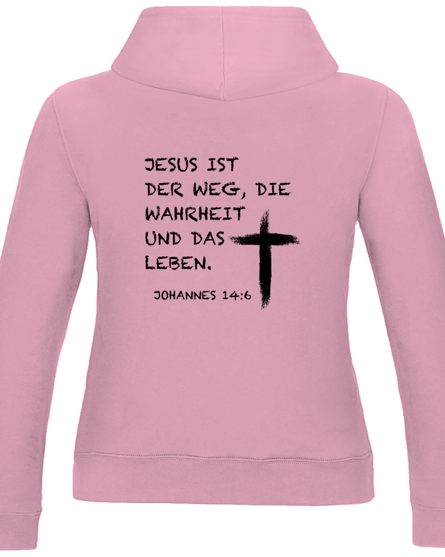 Jesus ist der Weg - Damen Hoodie