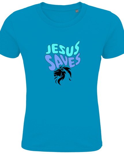 Jesus saves - Kinder Shirt Bio