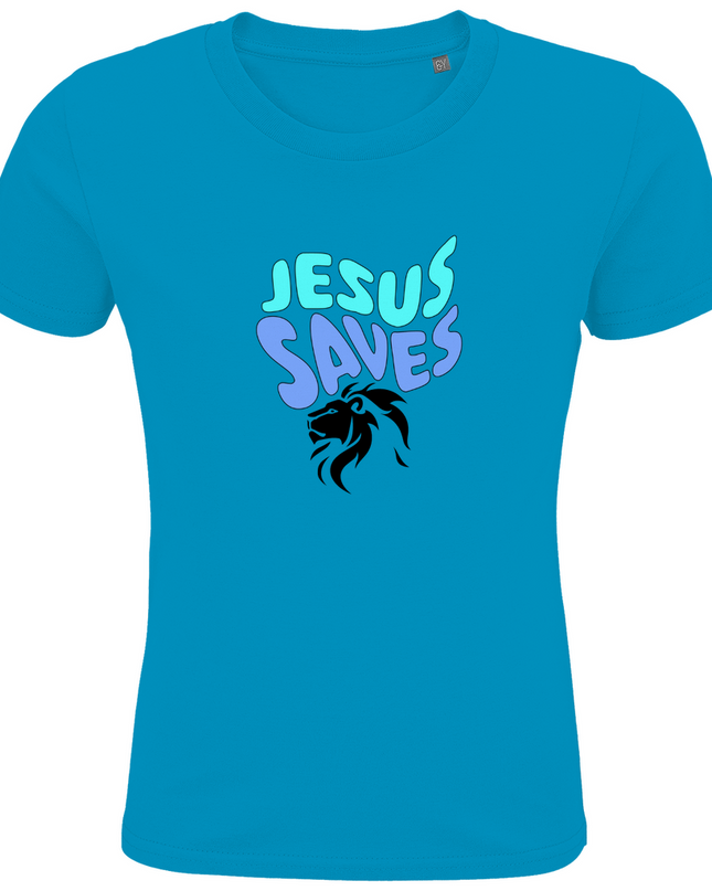 Jesus saves - Kinder Shirt Bio