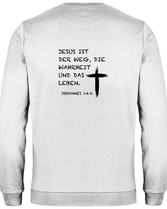 Jesus ist der Weg - Herren Sweatshirt
