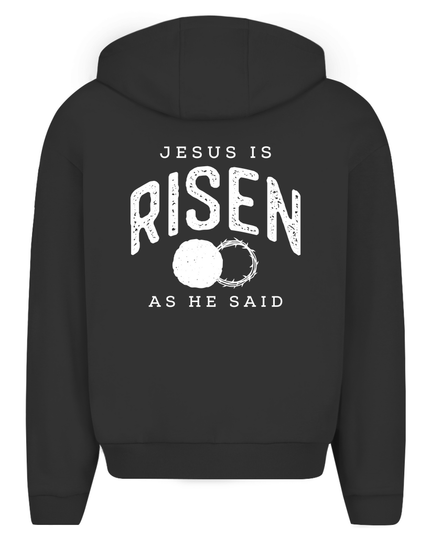 Risen - Unisex Zipper Hoodie Oversize