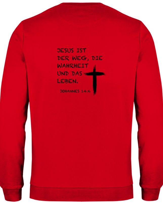Jesus ist der Weg - Herren Sweatshirt