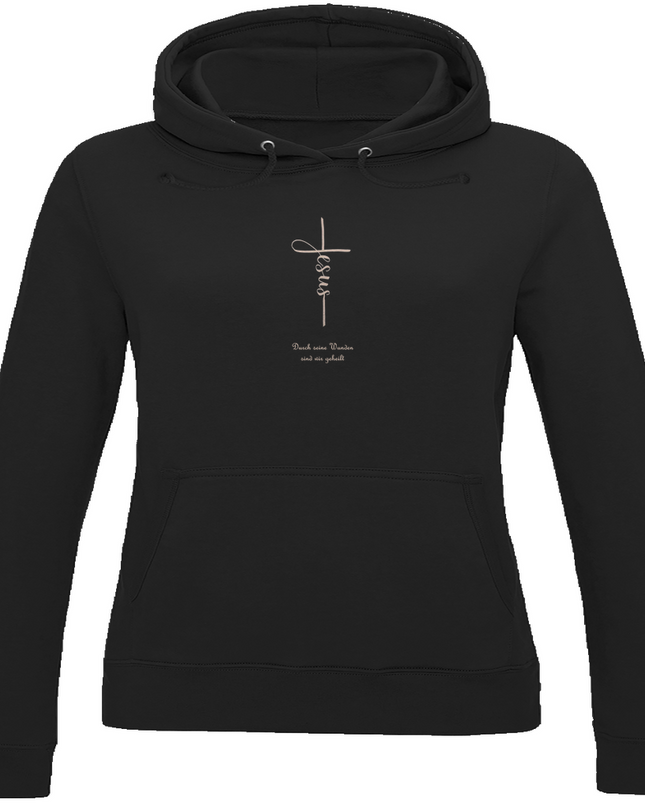 Durch Seine Wunden - Damen Hoodie