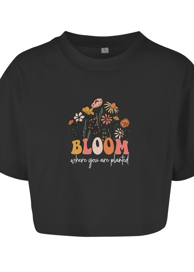 Bloom - Damen Crop Top Oversize