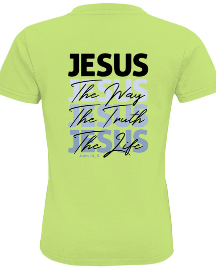Jesus Way Truth Life - Kinder Shirt Bio