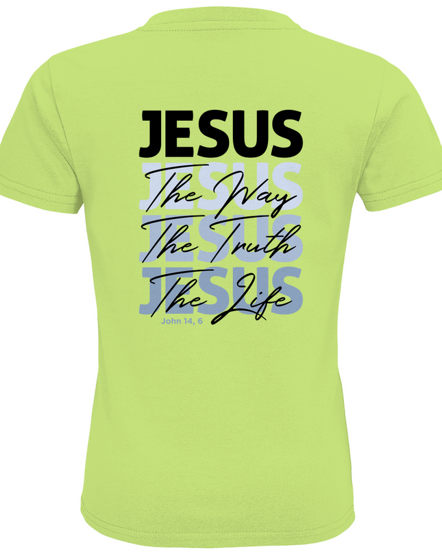 Jesus Way Truth Life - Kinder Shirt Bio