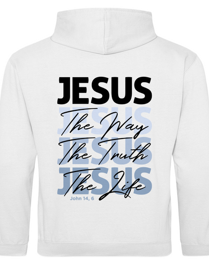 Jesus Way Truth Life - Herren Hoodie