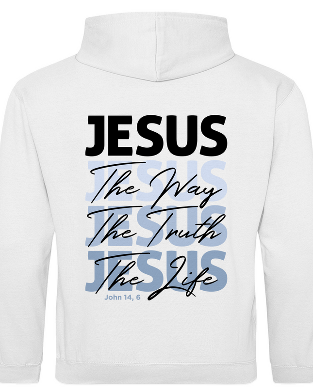 Jesus Way Truth Life - Herren Hoodie