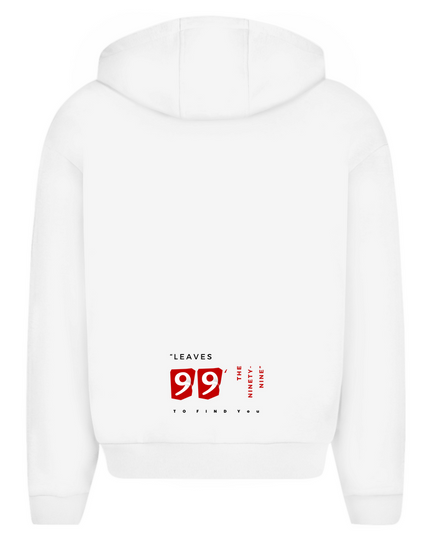 Leaves 99 - Unisex Zipper Hoodie Oversize