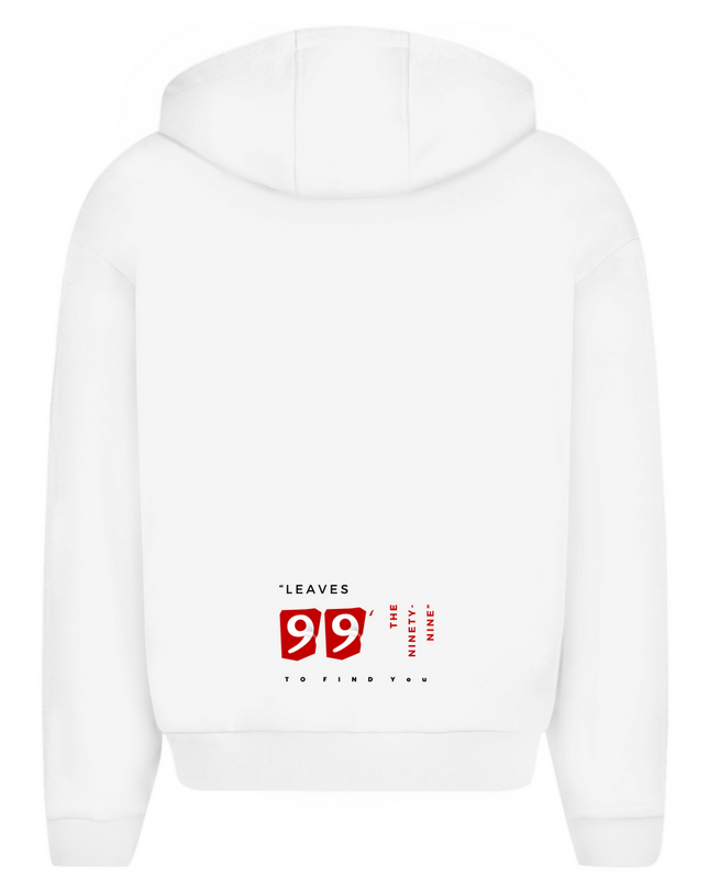 Leaves 99 - Unisex Zipper Hoodie Oversize