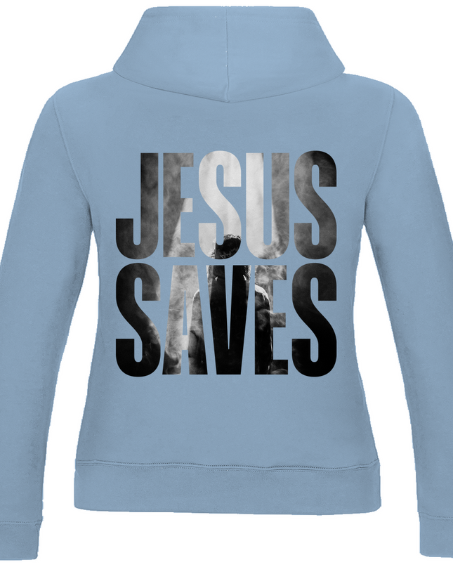 Jesus saves - Damen Hoodie
