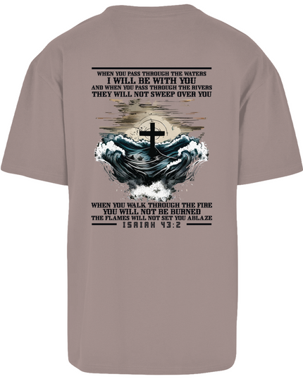 Estar contigo - camisa unisex de gran tamaño