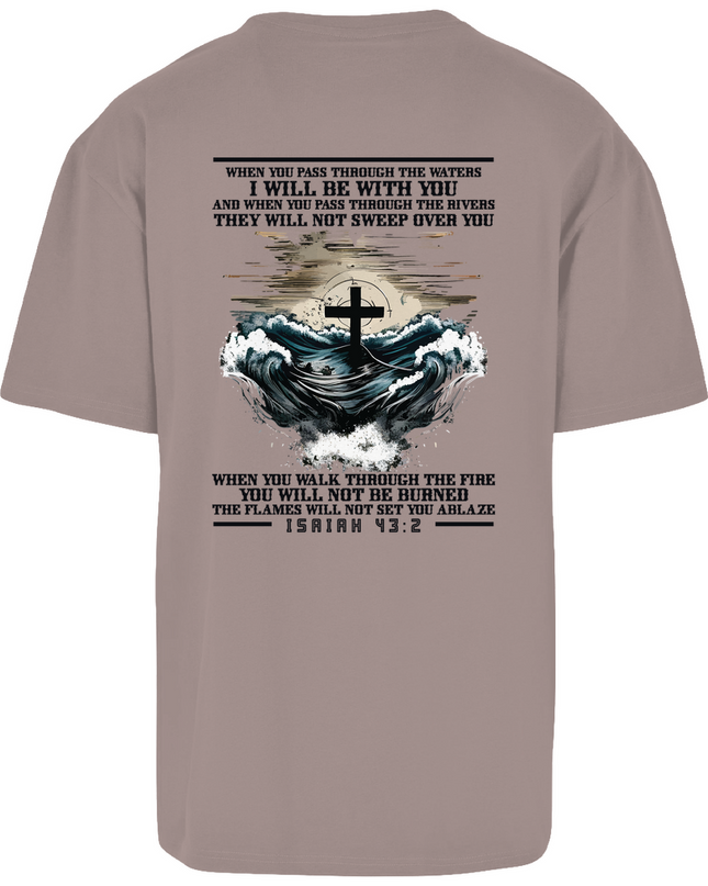 Estar contigo - camisa unisex de gran tamaño