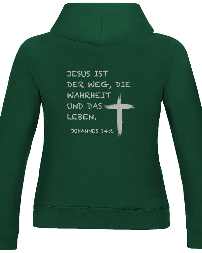 Jesus ist der Weg - Damen Hoodie
