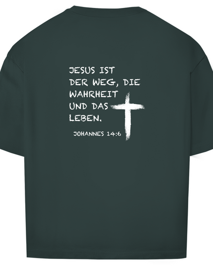 Jesus ist der Weg - Unisex Shirt Oversize