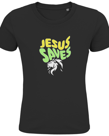 Jesus saves - Kinder Shirt Bio