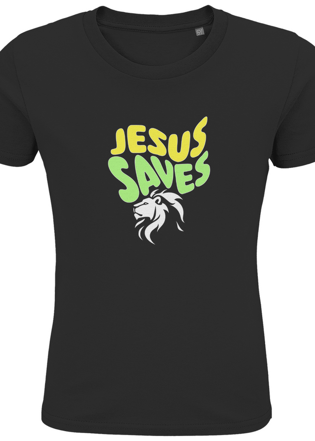 Jesus saves - Kinder Shirt Bio
