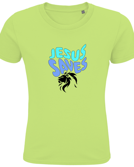 Jesus saves - Kinder Shirt Bio