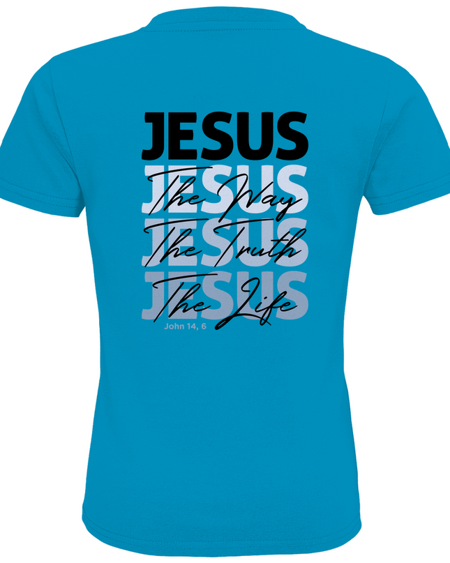 Jesus Way Truth Life - Kinder Shirt Bio