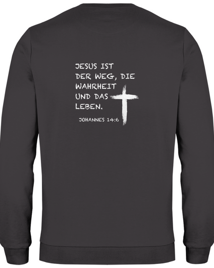 Jesus ist der Weg - Herren Sweatshirt
