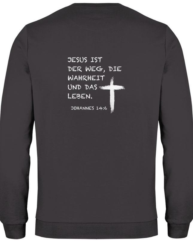 Jesus ist der Weg - Herren Sweatshirt