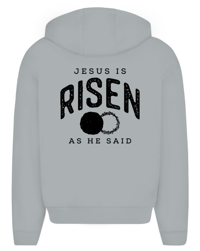 Risen - Unisex Zipper Hoodie Oversize