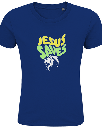 Jesus saves - Kinder Shirt Bio
