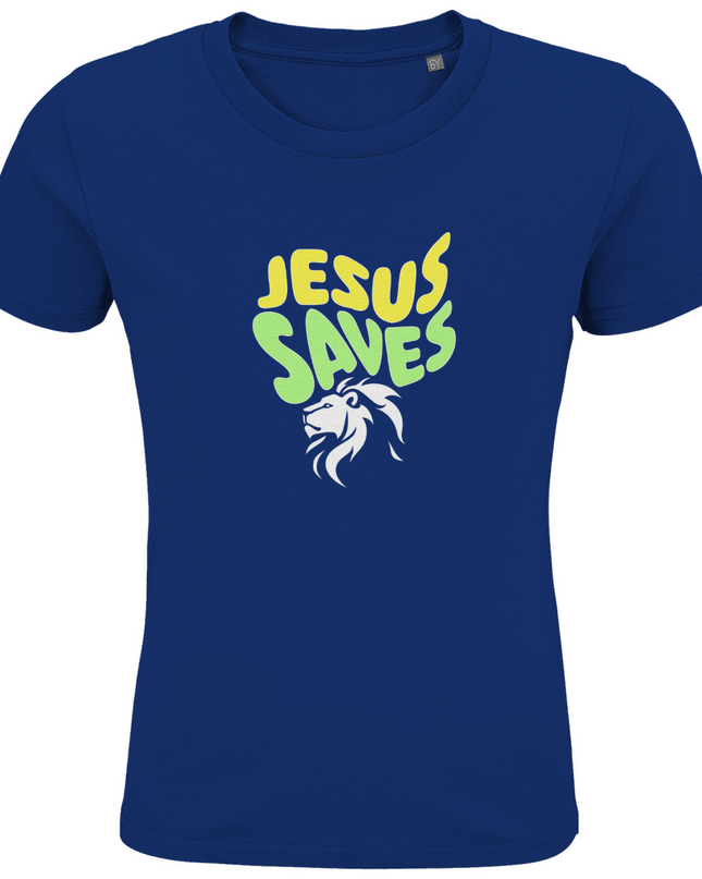 Jesus saves - Kinder Shirt Bio