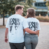 Jesus Saves (backprint) - Oversize Shirt