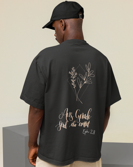 Aus Gnade (backprint) - Oversized Shirt