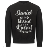 Wunschname + Blessed - Classic Sweatshirt