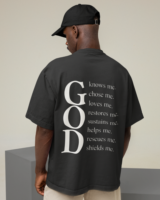 GOD (backprint) - Oversized shirt