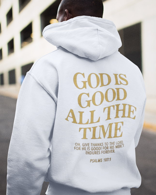 God is Good (backprint) - Classic Hoodie