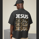 Jesus (backprint) - Oversized Shirt