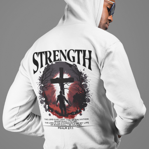 Strength (backprint) - Classic Hoodie 