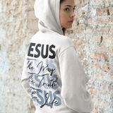 Jesus (backprint) - Premium Hoodie