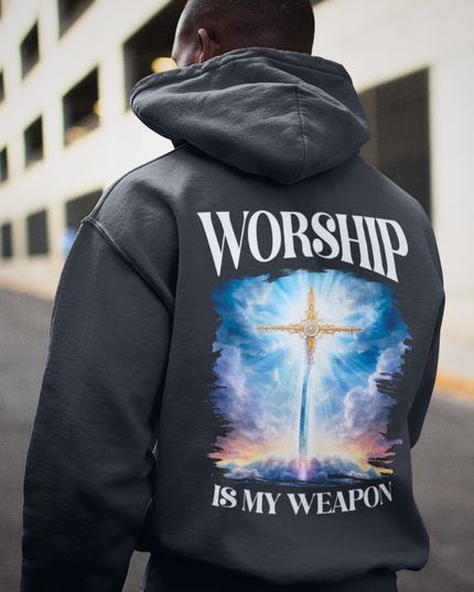 Worship (backprint) - Classic Hoodie