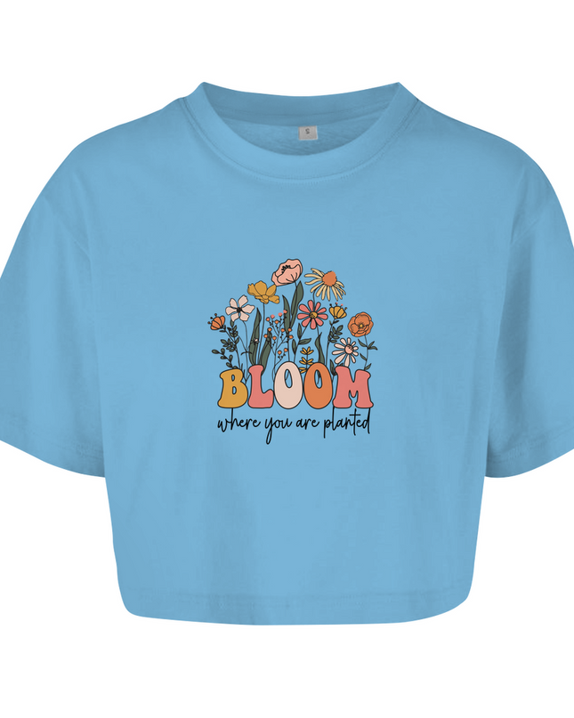 Bloom - Damen Crop Top Oversize