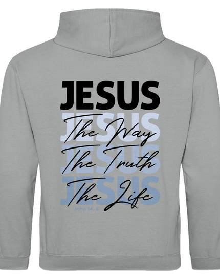Jesus Way Truth Life - Herren Hoodie