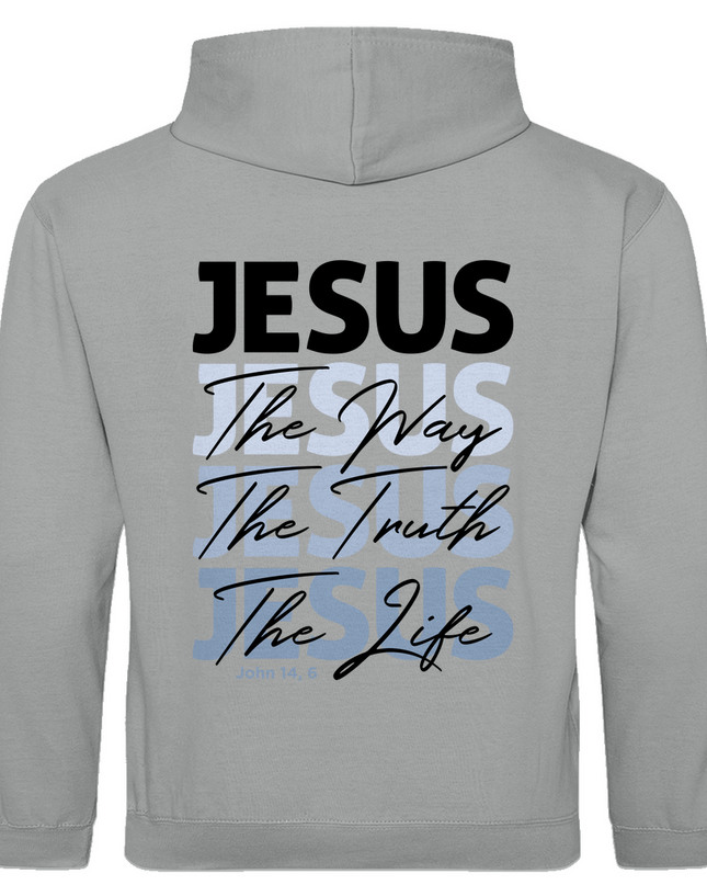 Jesus Way Truth Life - Herren Hoodie