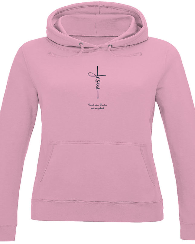 Durch Seine Wunden - Damen Hoodie
