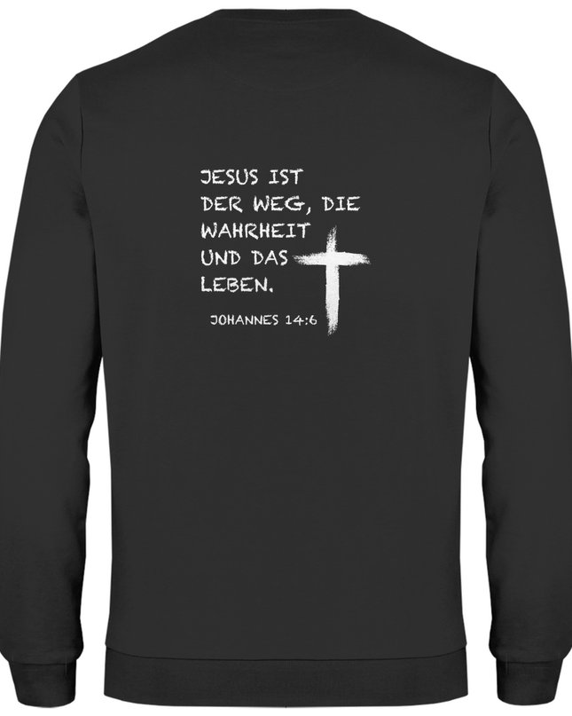 Jesus ist der Weg - Herren Sweatshirt